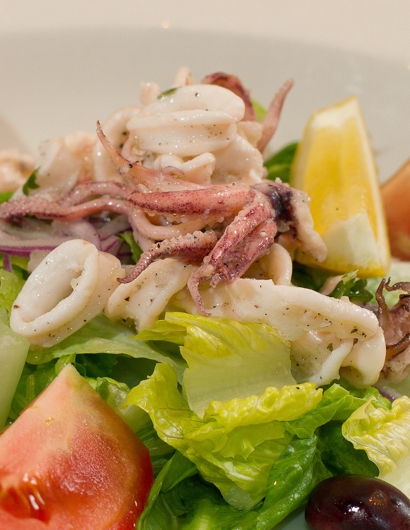 MenuGo food photography — calamari